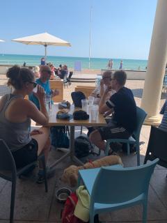 ... which we found not long after at Hughies Beach Cafe in Bexhill. Boy were these needed!